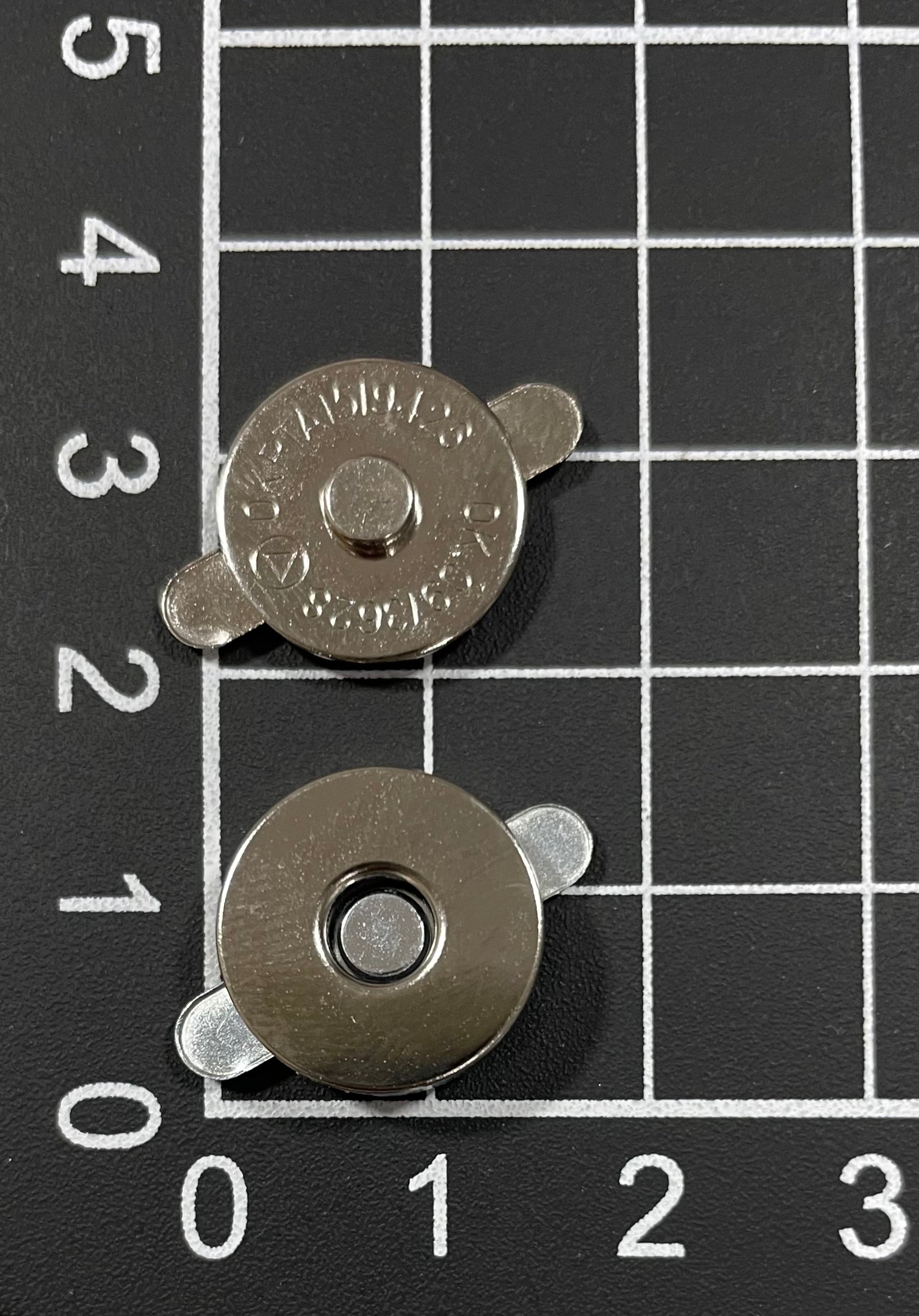 Broche Imán Para Bolsa 14mm Paquete 100pz Plata Dorado - Peletería León