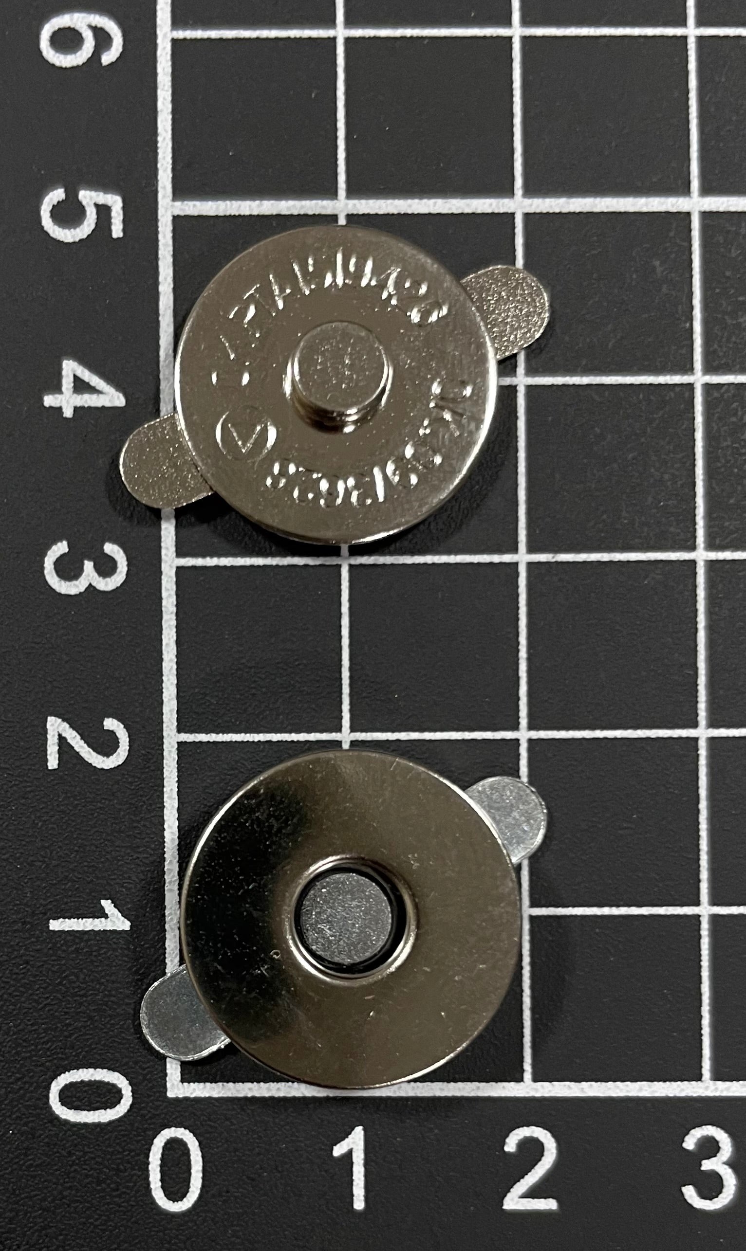 Broche Imán Para Bolsa 18mm Paquete 100pz Plata Dorado - Peletería León