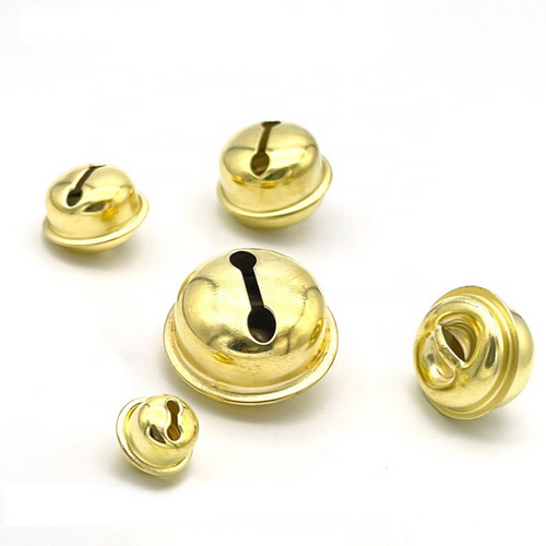 Cascabel Metálico Dorado 30mm Paquete 1000 Piezas - Peletería León