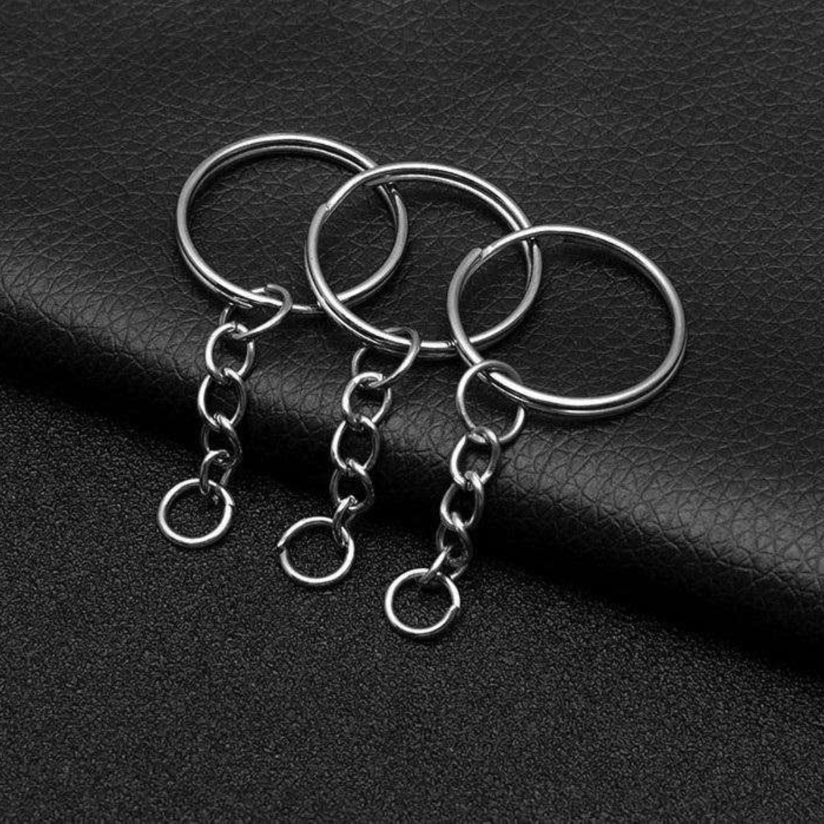 Argollas Para Llavero 100 Pzas (2.4cm) Dorado y Plateado Cesar