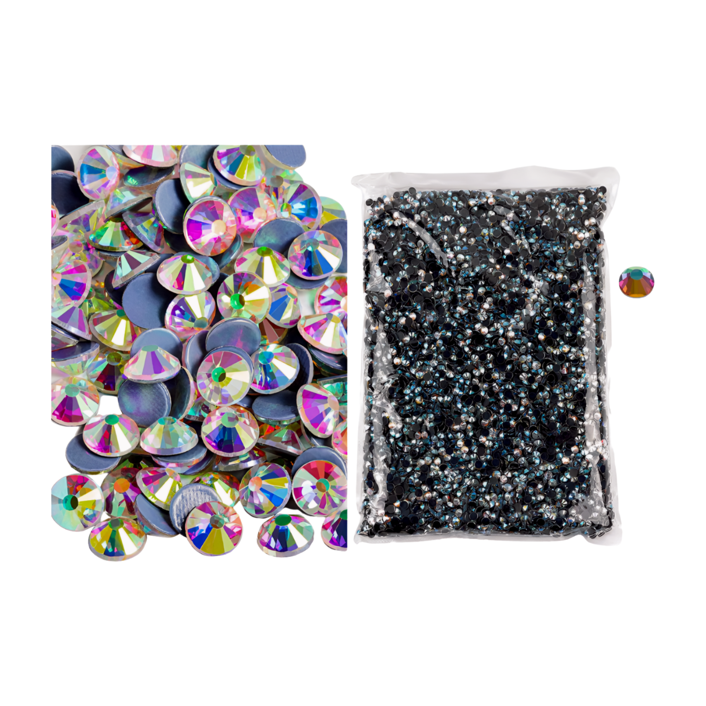 Cristal Pedrería Hotfix Rhinestone Ss10 2.9mm 100 Gr 9000 Pz