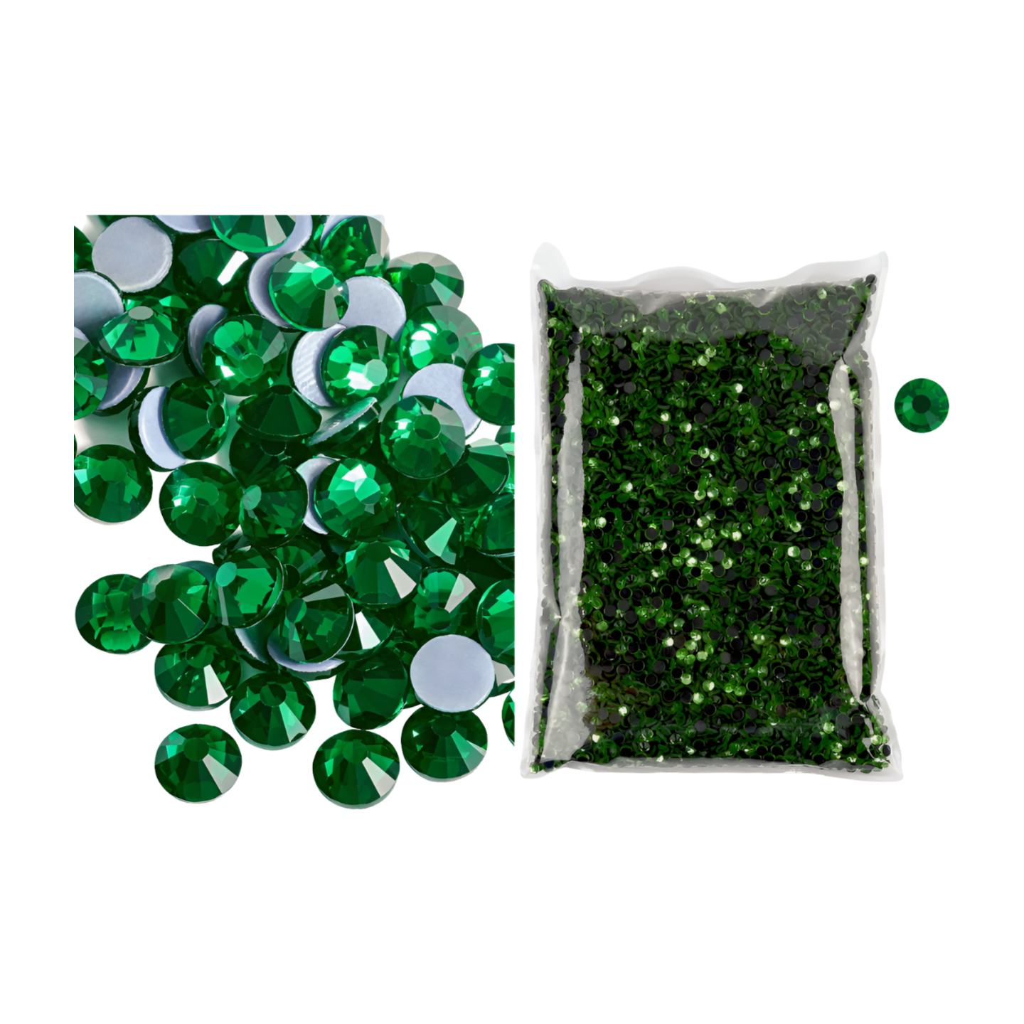 Cristal Pedrería Hotfix Rhinestone Ss10 2.9mm 100 Gr 9000 Pz - Peletería León