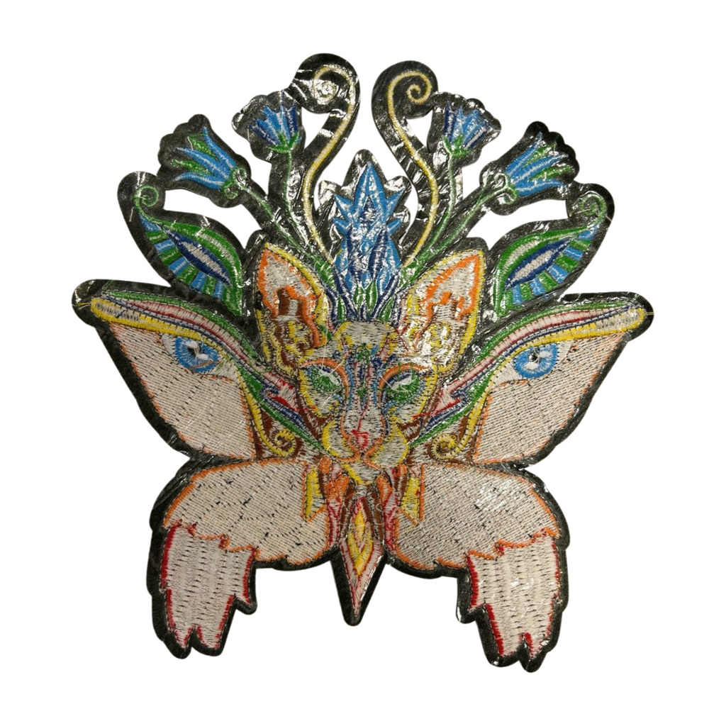 Parche Bordado Artesanal Termoadhesivo Mariposa 1 PZ A11 Ariel