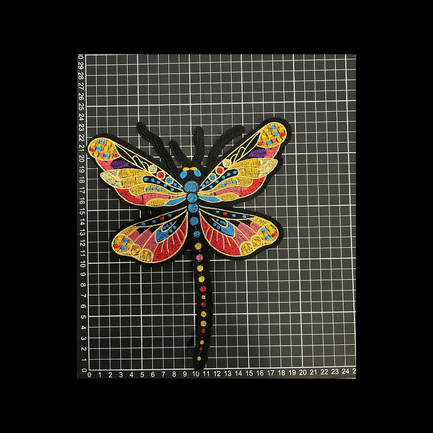 Parche Bordado Artesanal Termoadhesivo Mariposa 1 PZ A15 Ariel