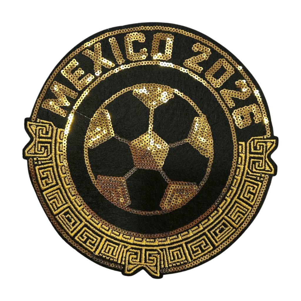 Parche Bordado Artesanal Termoadhesivo Mundial México 2026 1 PZ A19 Ariel