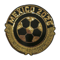 Parche Bordado Artesanal Termoadhesivo Mundial México 2026 1 PZ A19 Ariel