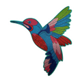 Parche Bordado Artesanal Termoadhesivo Colibrí 1 PZ A27 Ariel