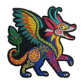 Parche Bordado Artesanal Termoadhesivo Alebrije Mexicano 1 PZ A29 Ariel