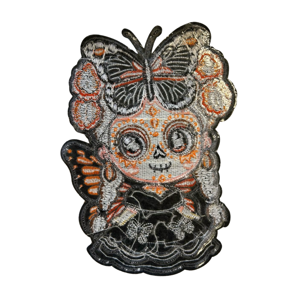 Parche Bordado Artesanal Termoadhesivo Lele Mariposa 1 PZ A31 Ariel