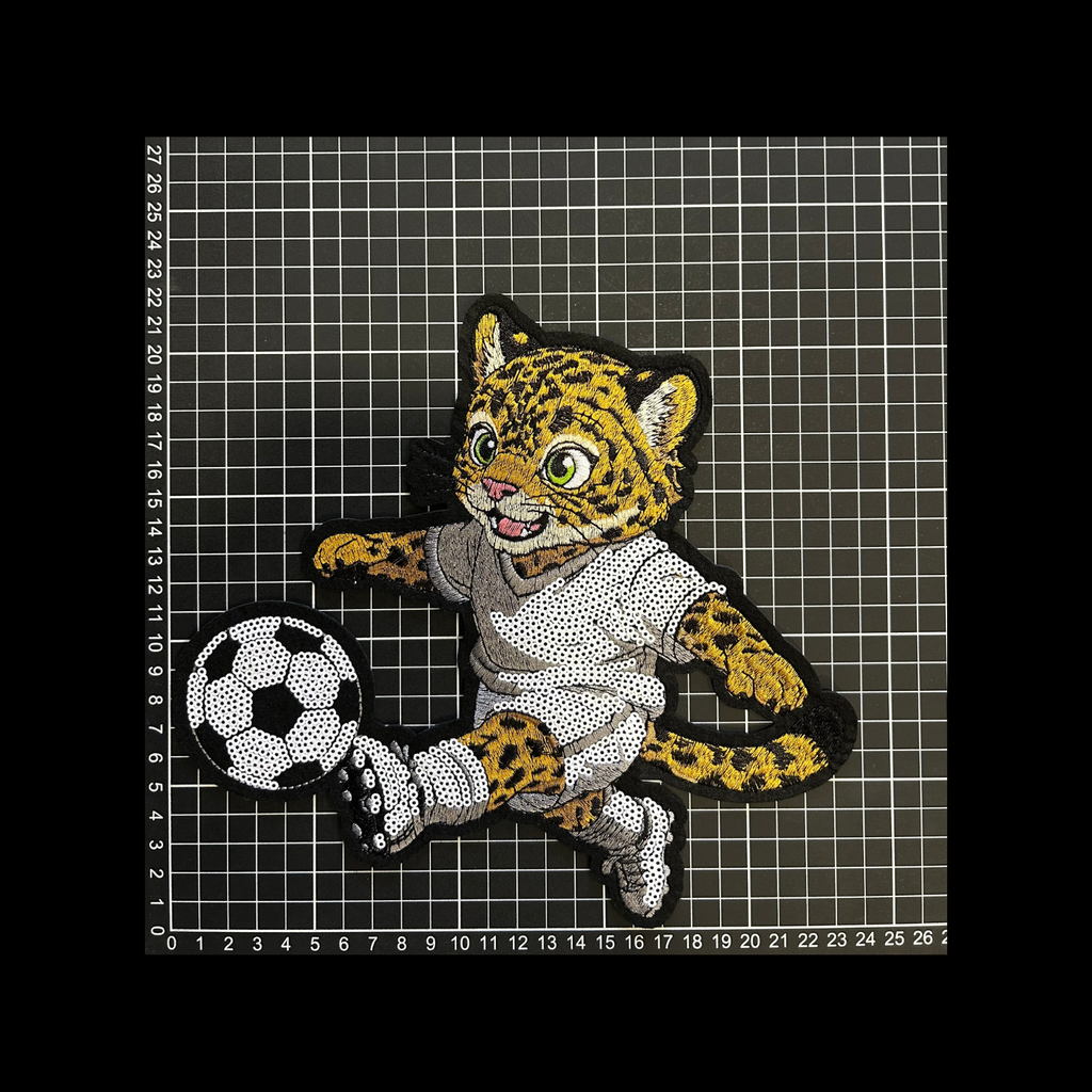 Parche Lentejuela Termoadhesivo Mundial México 2026 Jaguar 1 PZ A36 Ariel