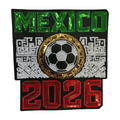 Parche Bordado Lentejuela Termoadhesivo Mundial FIFA 2026 México 1 PZ A37 Ariel