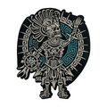 Parche Bordado Termoadhesivo Guerrero Calavera 1 PZ A38 Ariel