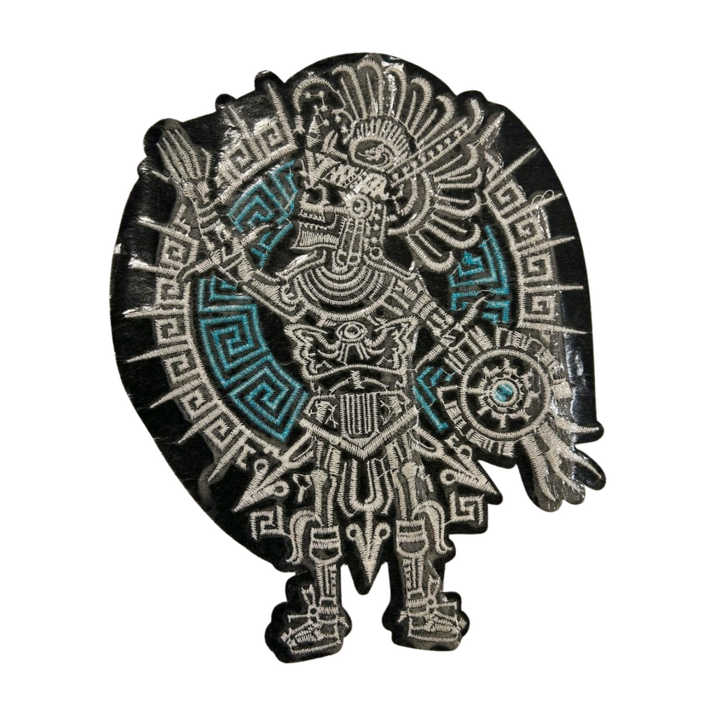 Parche Bordado Termoadhesivo Guerrero Calavera 1 PZ A38 Ariel