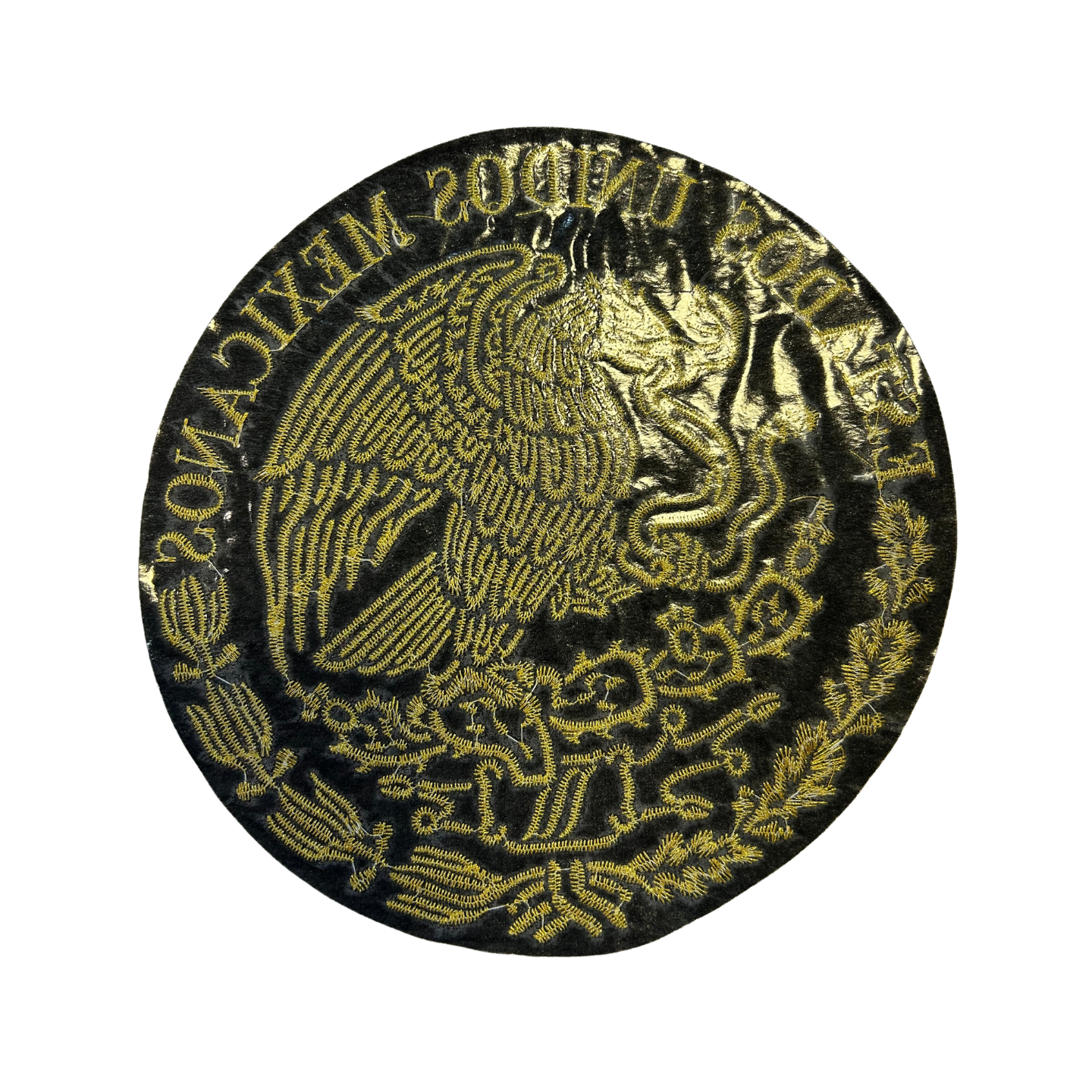 Parche Bordado Termoadhesivo Escudo Mexicano 1 PZ A49 Ariel