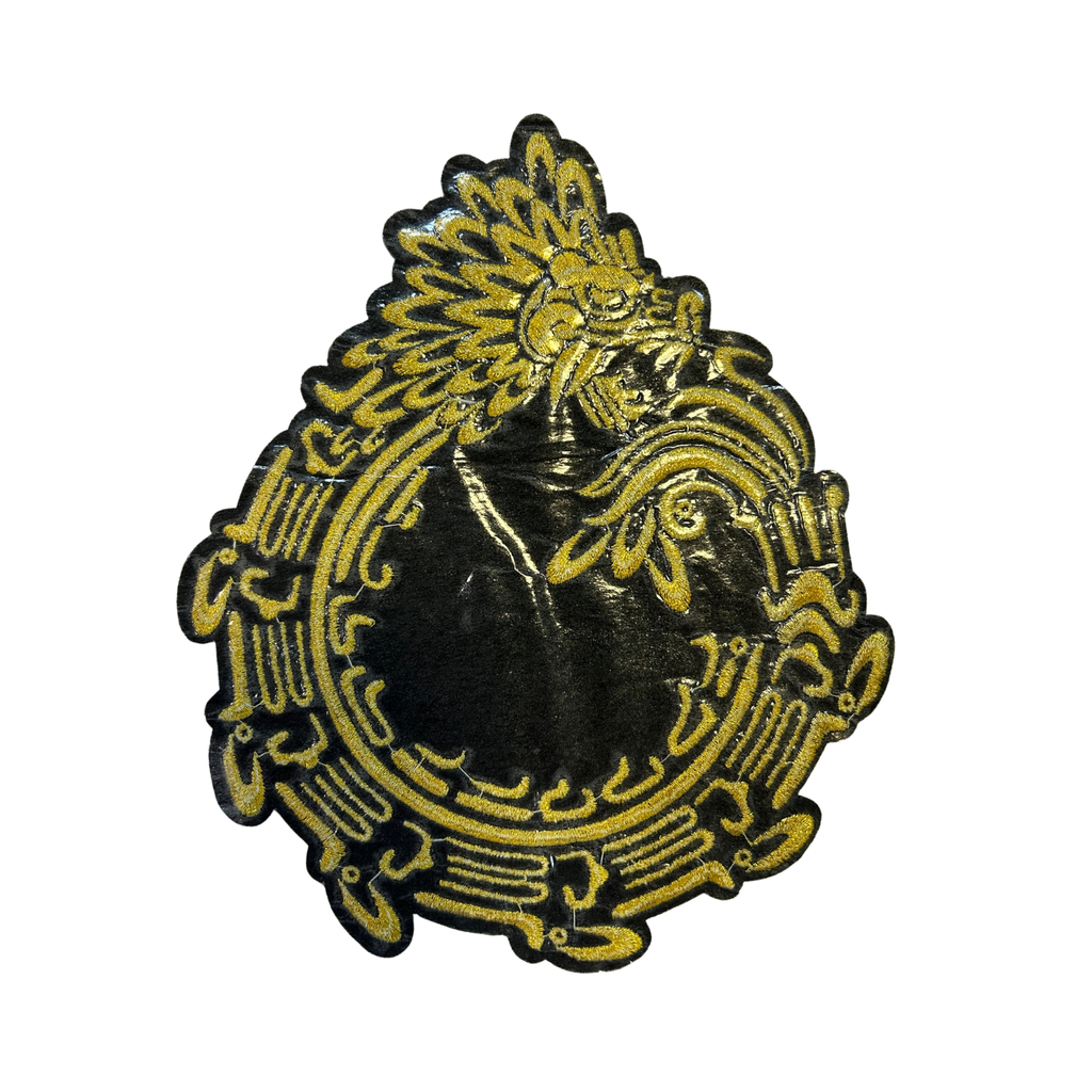 Parche Bordado Artesanal Termoadhesivo Quetzalcoatl 1 PZ A50 Ariel