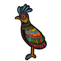 Parche Bordado Artesanal Termoadhesivo Gallina 1 PZ A62 Ariel