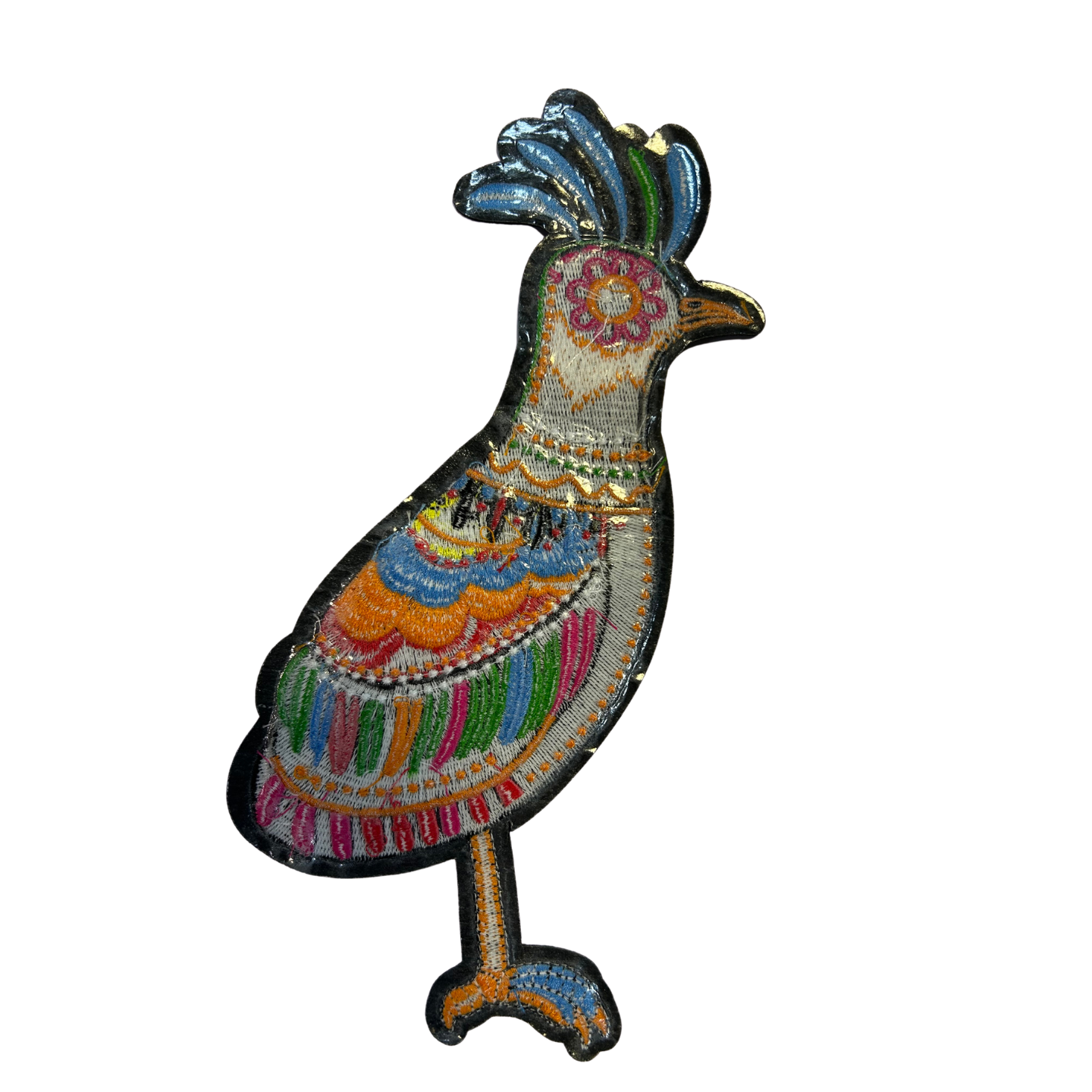 Parche Bordado Artesanal Termoadhesivo Gallina 1 PZ A62 Ariel