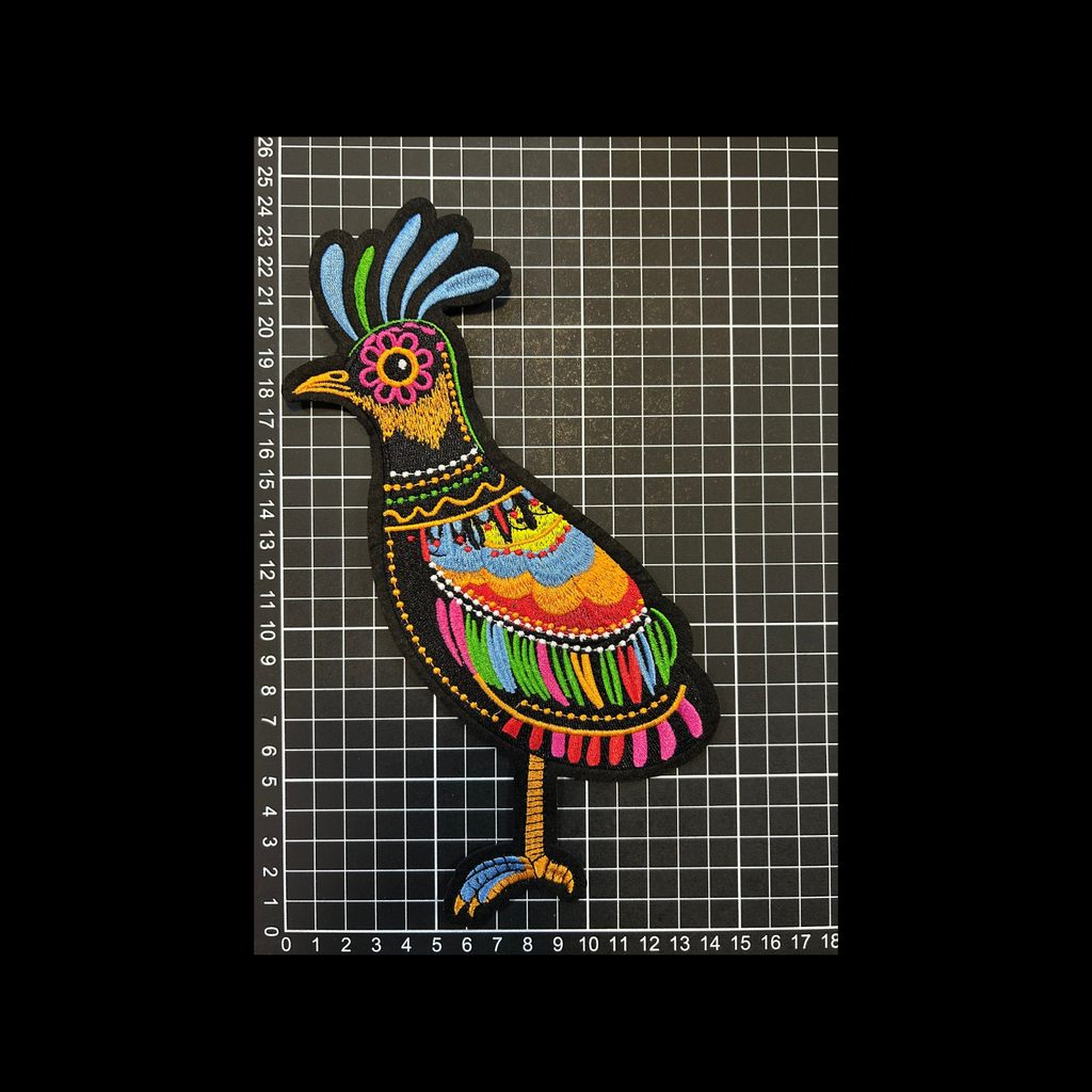 Parche Bordado Artesanal Termoadhesivo Gallina 1 PZ A62 Ariel