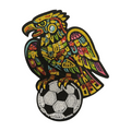 Parche Bordado Lentejuela Artesanal Termoadhesivo Águila Balón 1 PZ A8 Ariel