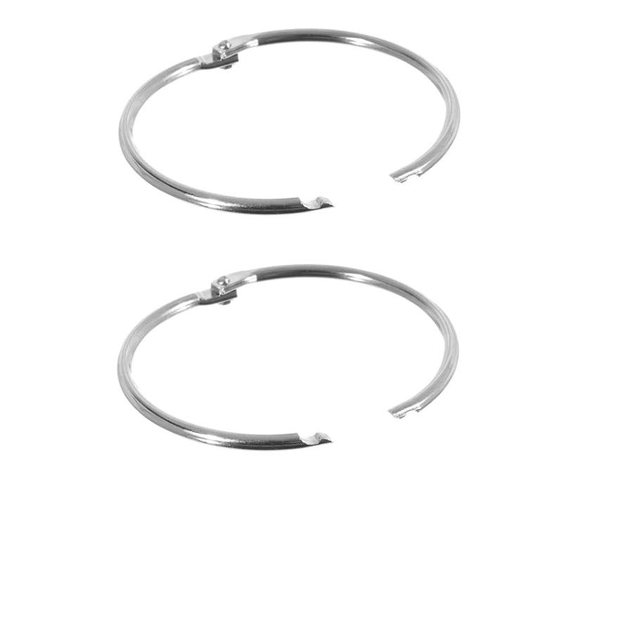 Argolla Abatible Articulada Acero Multiuso 63 Mm. Paq 100 Pz Surtidora