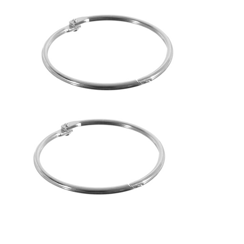 Argolla Abatible Articulada Acero Multiuso 63 Mm. Paq 100 Pz Surtidora