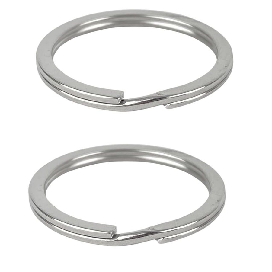Argollas Planas Llavero, Aros Metal Reforzados 100 Pz Surtidora
