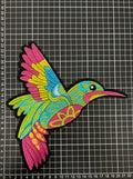 Parche Bordado Termoadhesivo para Ropa de Colibrí 1 PZ B27 - Peletería León