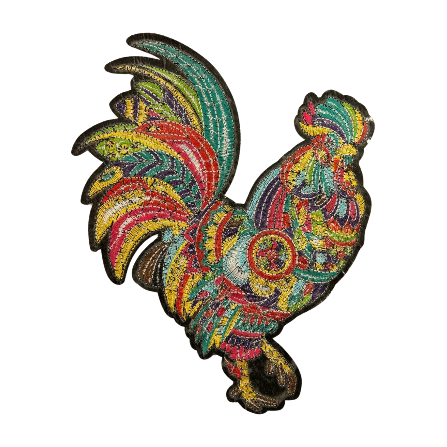 Parche Bordado Termoadhesivo Gallo 1 PZ B28 - Peletería León