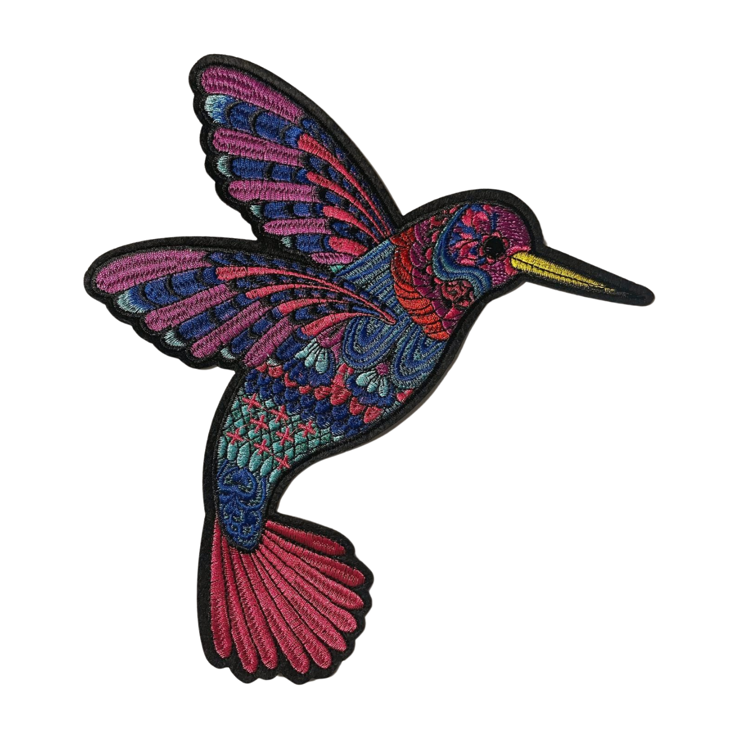 Parche Bordado Termoadhesivo Colibrí 1 PZ B7 - Peletería León