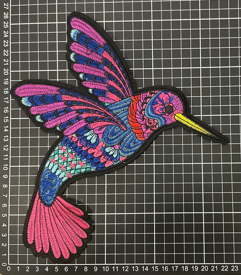 Parche Bordado Termoadhesivo Colibrí 1 PZ B7 - Peletería León
