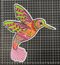 Parche Bordado Termoadhesivo para Ropa de Colibrí 1 PZ B9 - Peletería León