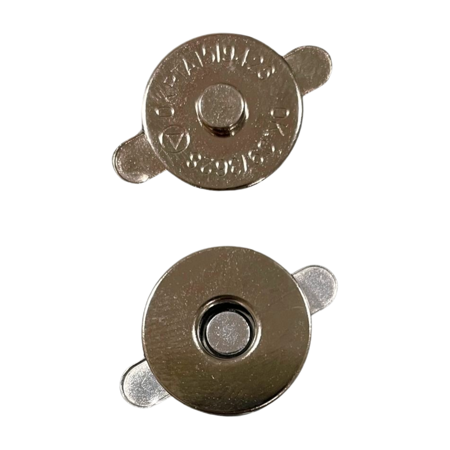 Broche Imán Para Bolsa 14mm Paquete 100pz Plata Dorado - Peletería León