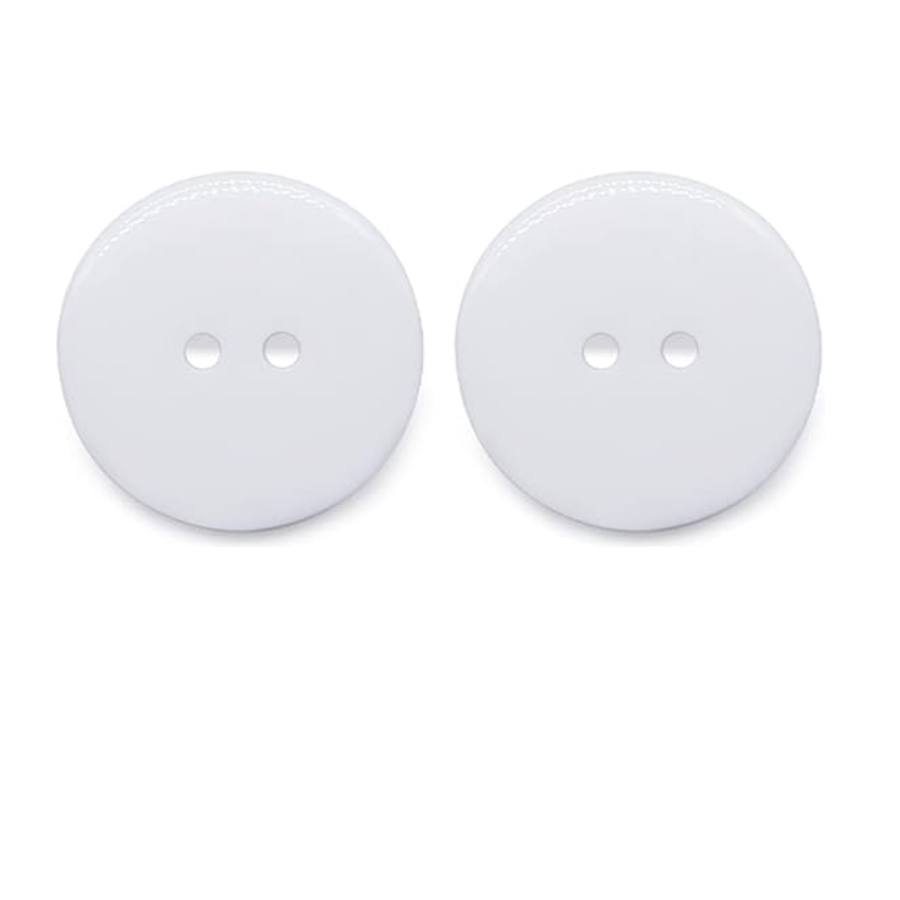 Botón Pasta 2 Hoyos No. 36 (22.9mm) Paq 1728pz Dif Colores - Peletería León