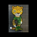 Parche Bordado Lentejuela Termoadhesivo Mascota Mundial Jaguar Zayu 1 PZ C70 Ariel