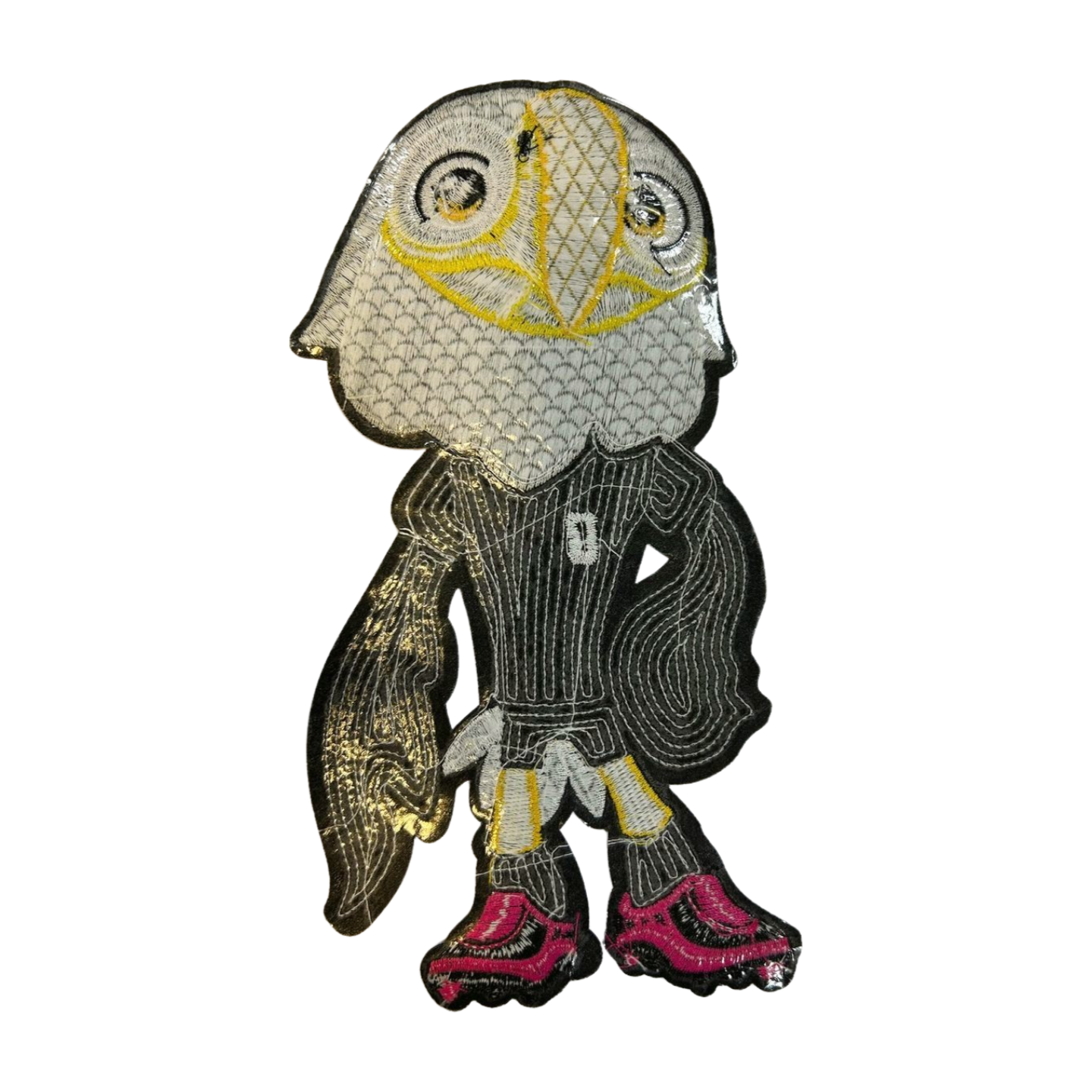 Parche Bordado Lentejuela Termoadhesivo Mascota Mundial Águila Clutch 1 PZ C71 Ariel