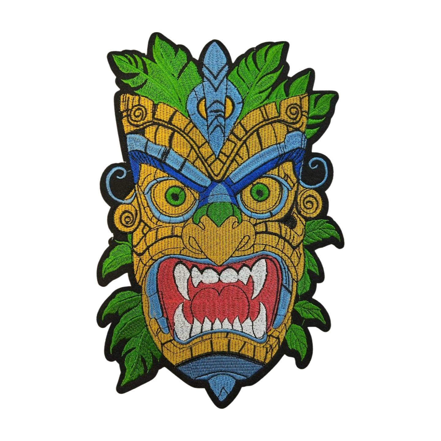 Parche Bordado Artesanal Termoadhesivo Guerrero Prehispánico 1 PZ C78 Ariel