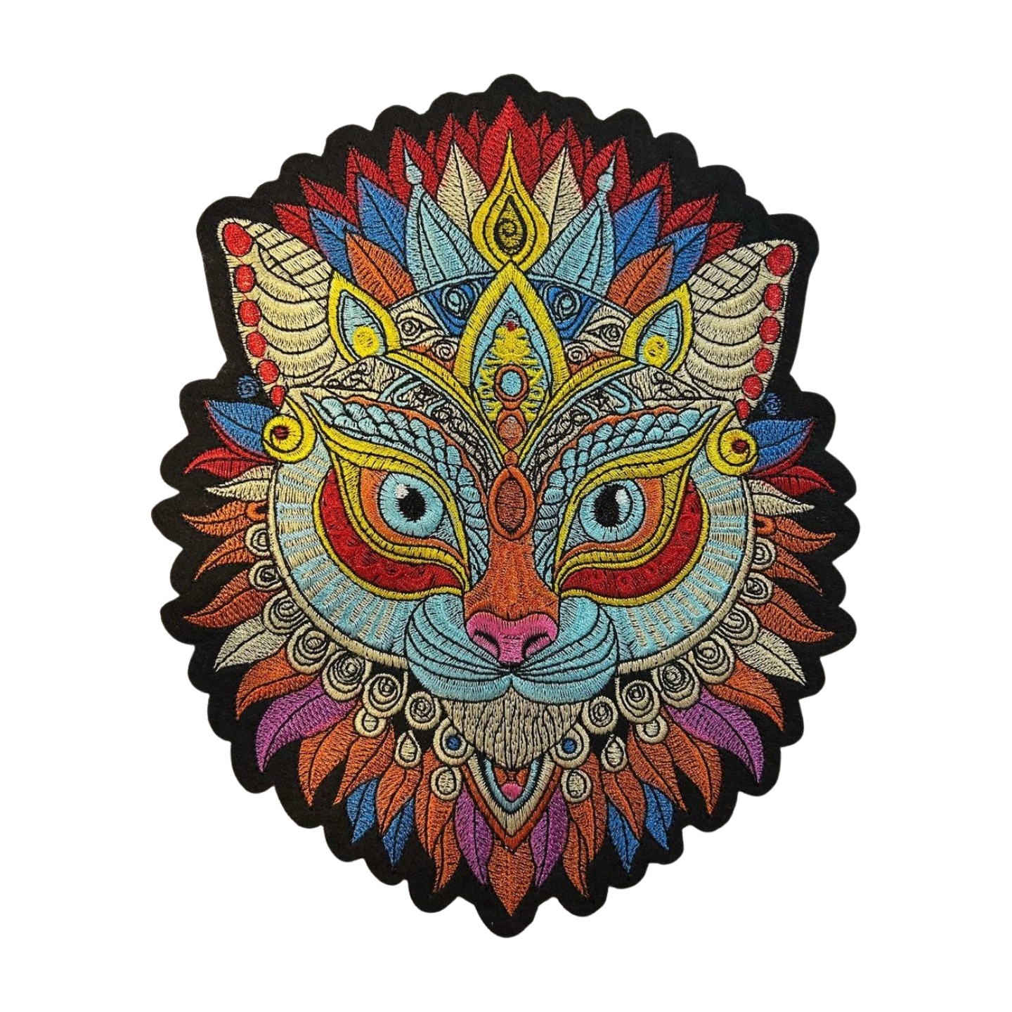 Parche Bordado Artesanal Termoadhesivo Gato 1 PZ C80 Ariel