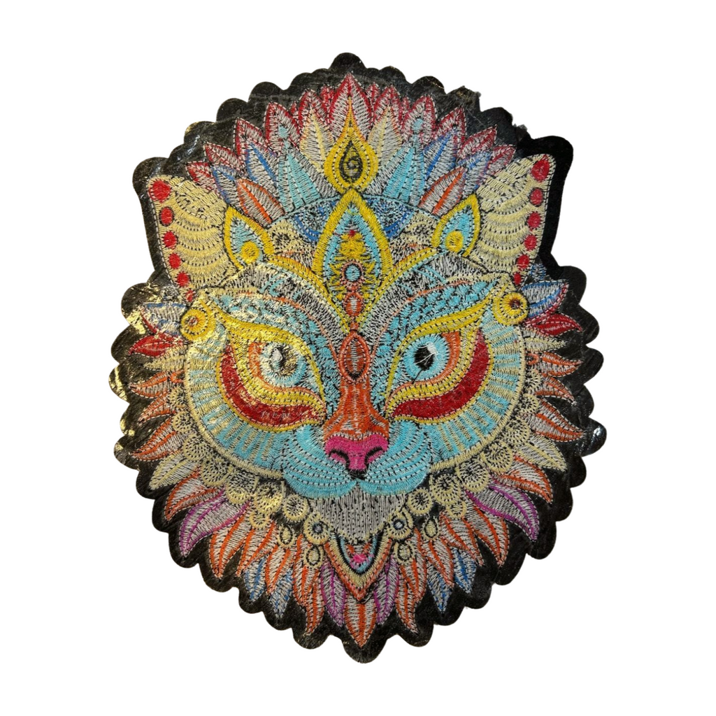 Parche Bordado Artesanal Termoadhesivo Gato 1 PZ C80 Ariel