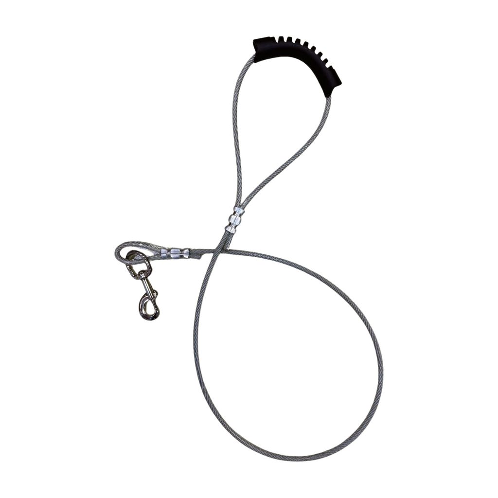 Correa Reforzada Cable De Acero Para Perros Uso Rudo Miguel