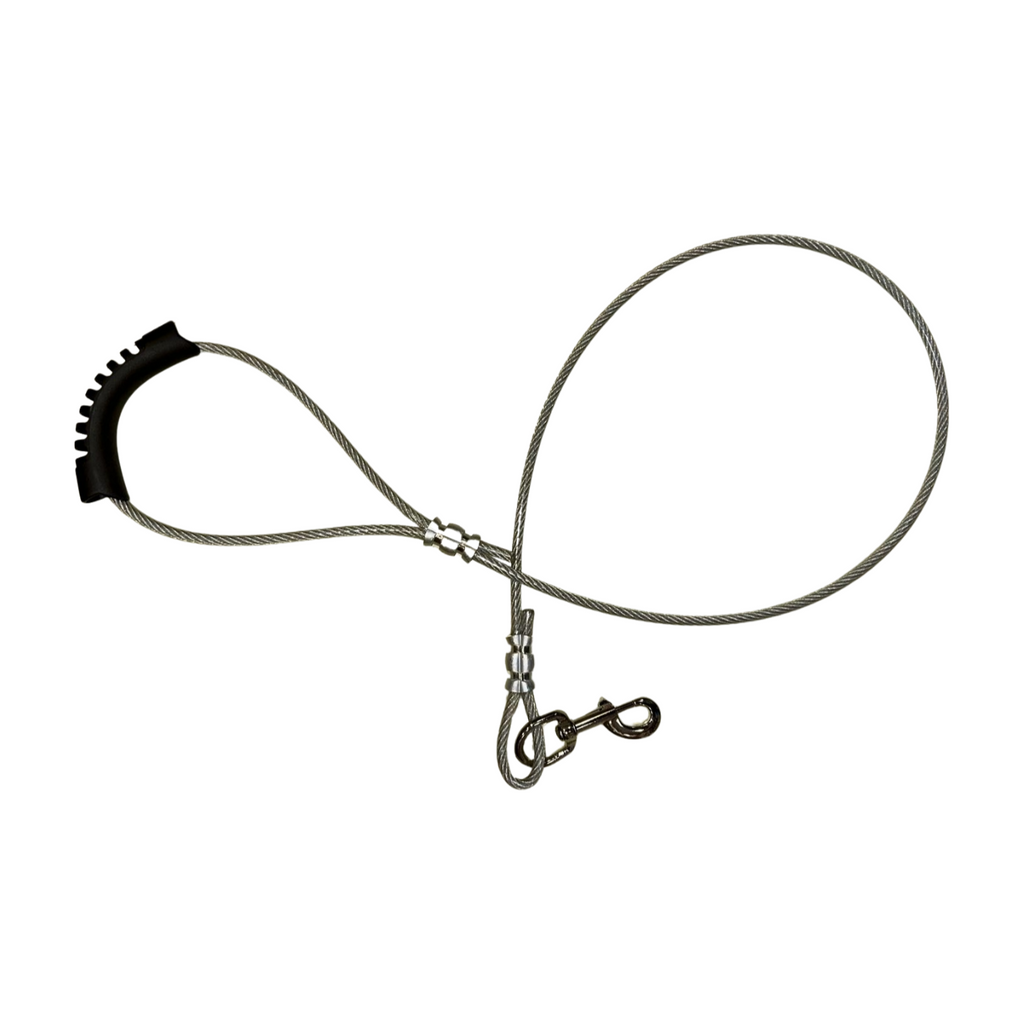 Correa Reforzada Cable De Acero Para Perros Uso Rudo Miguel