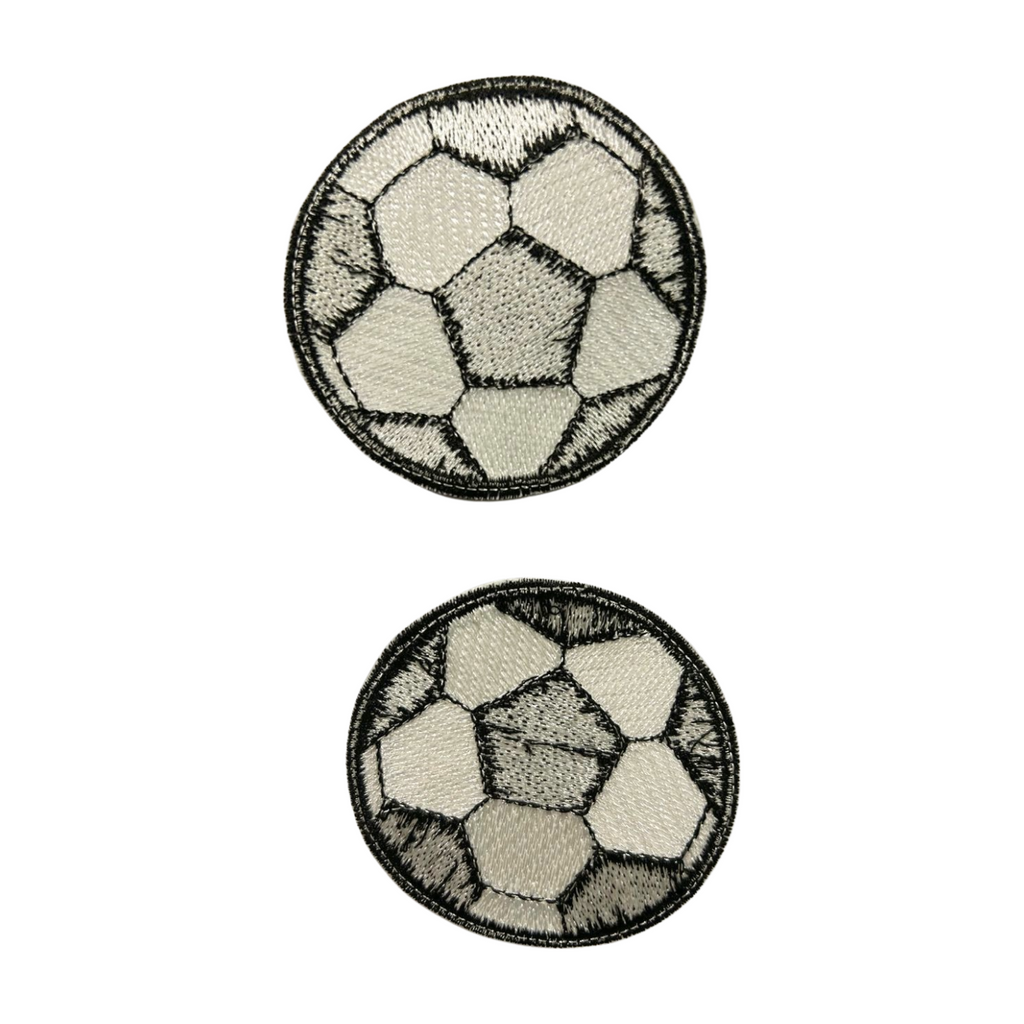 Parche Bordado Termoadhesivo Balón Fútbol 2 PZ CH115 Fabian