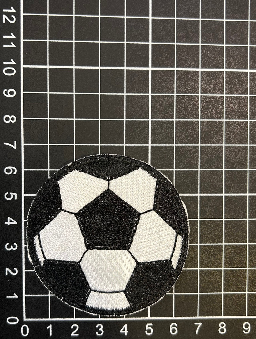 Parche Bordado Termoadhesivo Balón Fútbol 2 PZ CH115 Fabian