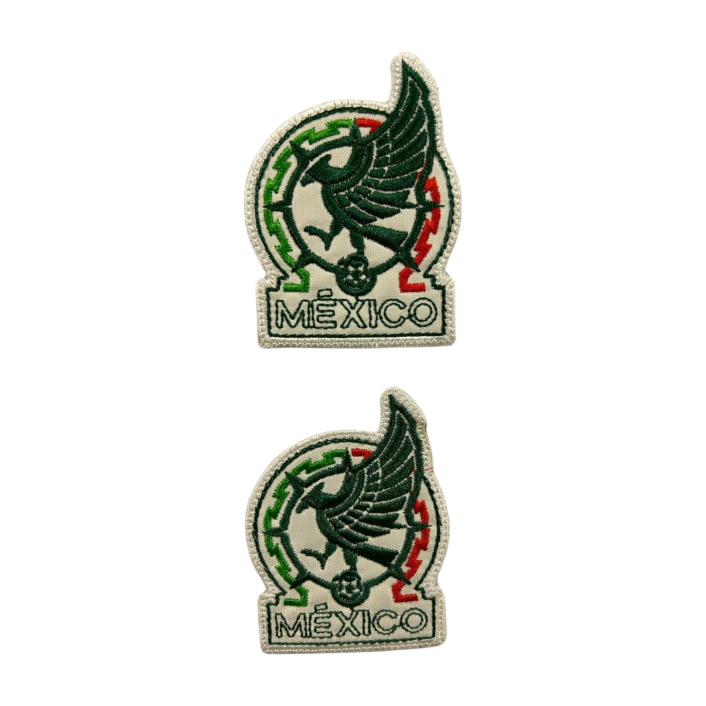 Parche Bordado Termoadhesivo Selección Nacional Fútbol de México 2 PZ CH116 - Peletería León
