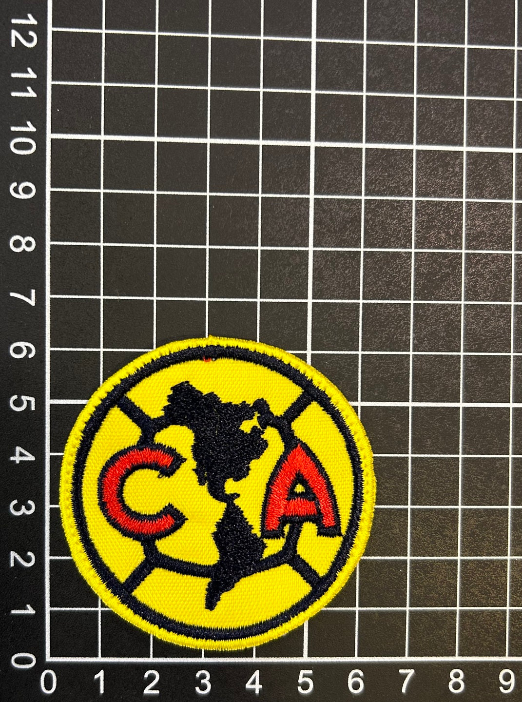 Parche Bordado Termoadhesivo Club América 2 PZ CH117 Fabian