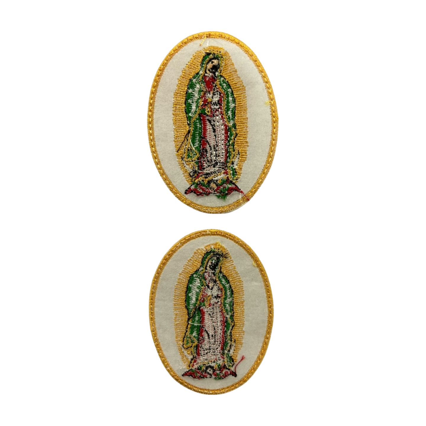 Parche Bordado Termoadhesivo Virgen Guadalupe Chico 2 PZ CH122 Fabian