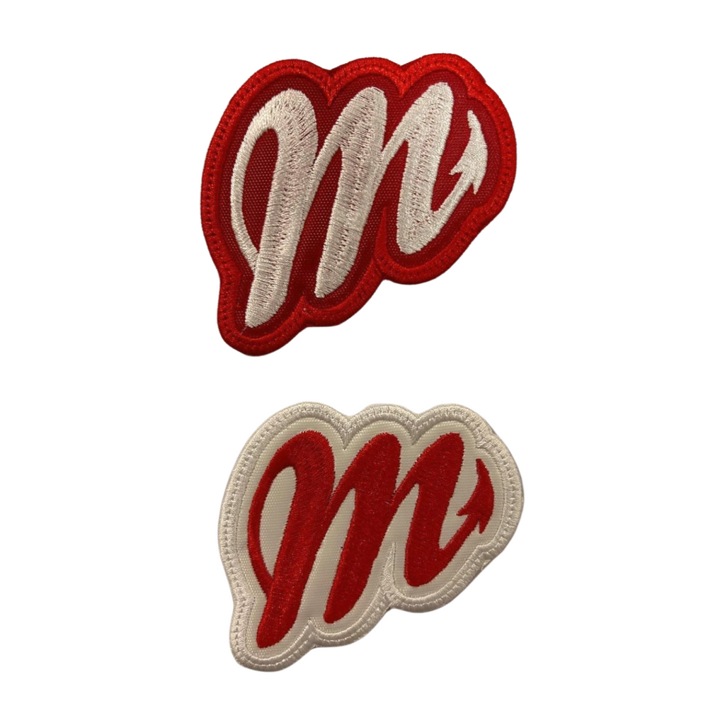 Parche Bordado Termoadhesivo Diablos Rojos 2 PZ CH138 Fabian