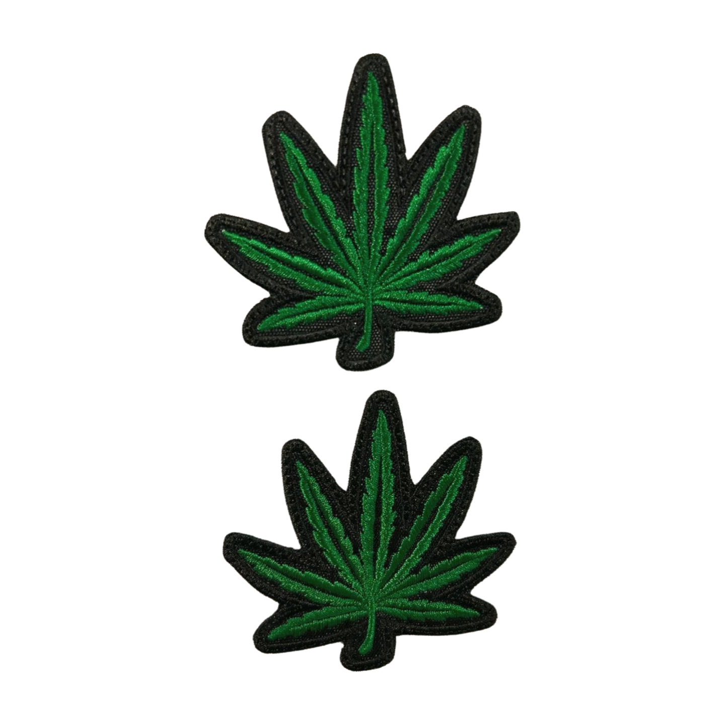 Parche Bordado Termoadhesivo Cannabis Marihuana 2 PZ CH166 Fabian