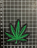 Parche Bordado Termoadhesivo Cannabis Marihuana 2 PZ CH166 Fabian