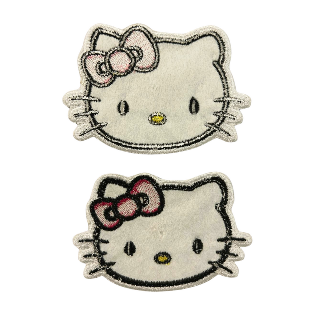 Parche Bordado Termoadhesivo Hello Kitty 2 PZ CH168 Fabian