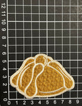 Parche Bordado Termoadhesivo Pan de Muerto 2 PZ CH237 Fabian